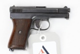 Mauser Model 1914 semi-automatic pistol.
