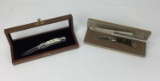 Lot of 2 Collector knives.