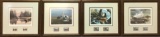 Lot of (4) Duck Stamp Prints