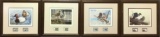 Lot of (4) Duck Stamp Prints