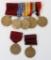 US WWII Period Medals