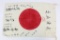 WWII Japanese Flag With Inked Kanji