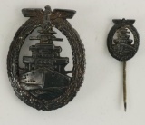German WWII Navy High Seas Fleet Badge