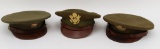 US WWII Army Visor Hats