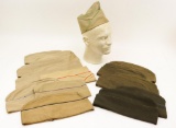 Grouping of US Military Overseas Hats