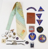 US WWII Army Air Force Related Items