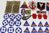 US WWII Patches