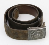 German WWI Army Belt and Buckle