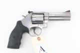 Smith & Wesson Model 686-6 double action revolver.