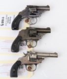 Lot of three vintage revolvers.