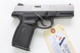 Smith and Wesson SW40VE semi-automatic pistol.