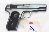 Colt 1903 Hammerless semi-automatic pistol.