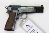 Browning Hi Power semi-automatic pistol.