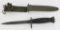 M7 Sawback bayonet with Scabbard