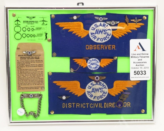 US Army Air Force Observer Pieces