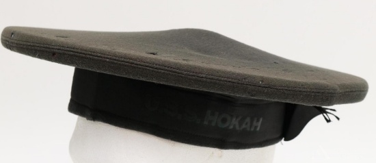 US Navy Flat Top Hat-USS Hokah