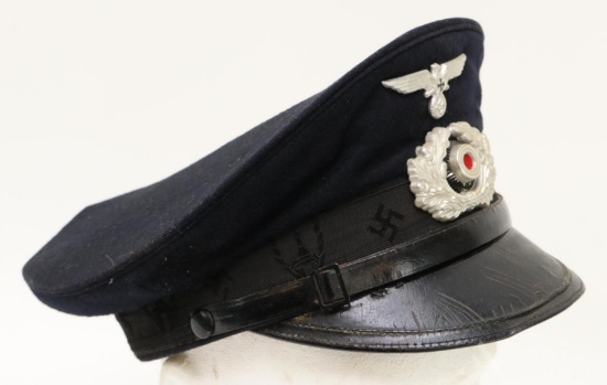 German WWII Veteran's Visor Hat