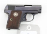 Colt 1908 Hammerless .25 Semi-Automatic Pistol.