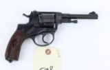 Russian Nagant/R Guns Model 1895 Double Action Revolver.