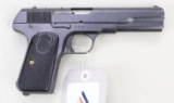 Husqvarna Model 1907 Semi-Automatic Pistol.