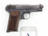 Beretta Model 1915 Semi-Automatic Pistol.