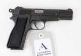 Canadian Inglis/Browning Hi-Power MK. I Semi-Automatic Pistol.