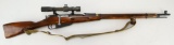 Russian 91/30 bolt action sniper rifle.