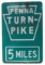 Pennsylvania Turnpike Sign