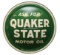 Quaker State Motor Oil Button Sign