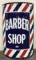 Porcelain Barber Shop Sign