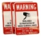 Video Surveillance Warning Signs