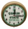 Quaker State Motor Oil Advertising Clock