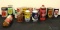 Cardboard & Metal Motor Oil and Lubricants Containers