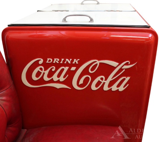 Restored Coca-Cola Floor Cooler