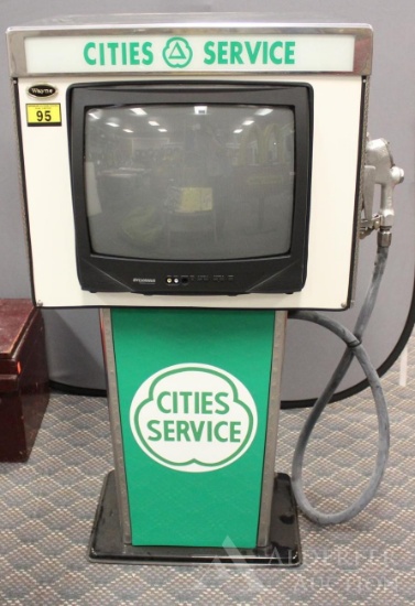Cities Service Gas Pump/Television