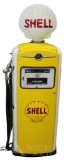 Bennett 966 Gas Pump Restored in Shell Gasoline