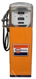 Erie 129-22 Gas Pump Restored in Gulftane Gasoline