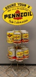 Pennzoil Oil Display Stand