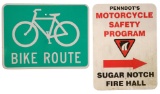 Bicycle & Motorcycle Signage