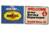 Kendall Motor Oil and Pennzoil
