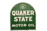 Quaker State Motor Oil Double Sided Sign