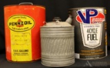 Pennzoil, VP Engine Fuel and Unmarked Can