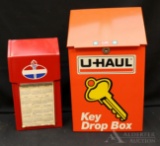 U-Haul Key Drop Box & Oil Delivery Box