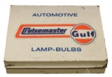 Gulf Automotive Light Bulbs in Display Case