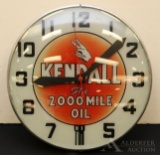 Kendall Oil Advertising Clock