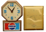 Pepsi Advertising Clocks