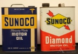 Sunoco Oil Cans