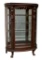 Attributed to RJ Horner Bow Front China Cabinet