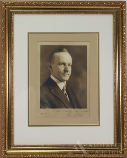 Autograph of Calvin Coolidge