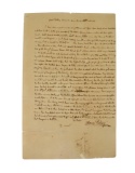 Historic Revolutionary War Letter-Battle of Germantown